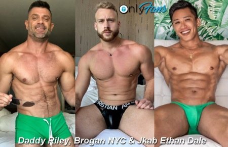 Welcoming Jkab to LA – Jkab Ethan Dale, Daddy Riley & Brogan NYC
