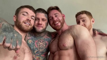 Filthy 4Some - Jack Delauny, Leander, Gabriel Cross & Jonas Jackson