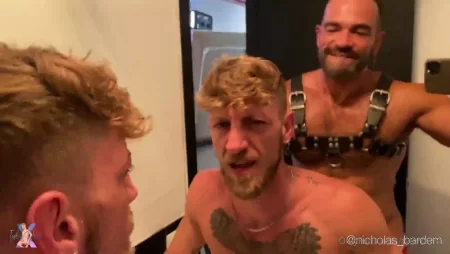 Backstage Close Up – Tyler Roma, Nicholas Bardem